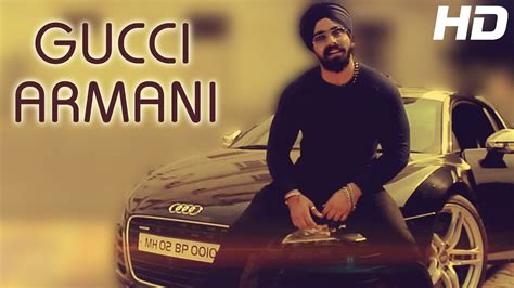 gucci armani de kidhan de shonk marjani de|New Punjabi Club Song .